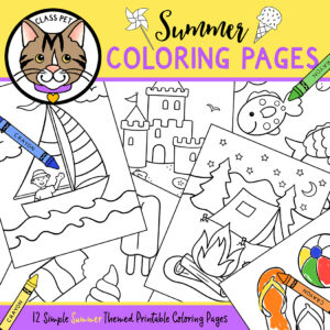 Summer Coloring Pages Printable