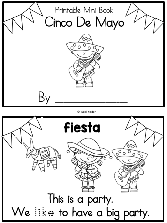 Free Cinco De Mayo Mini Book | Made By Teachers