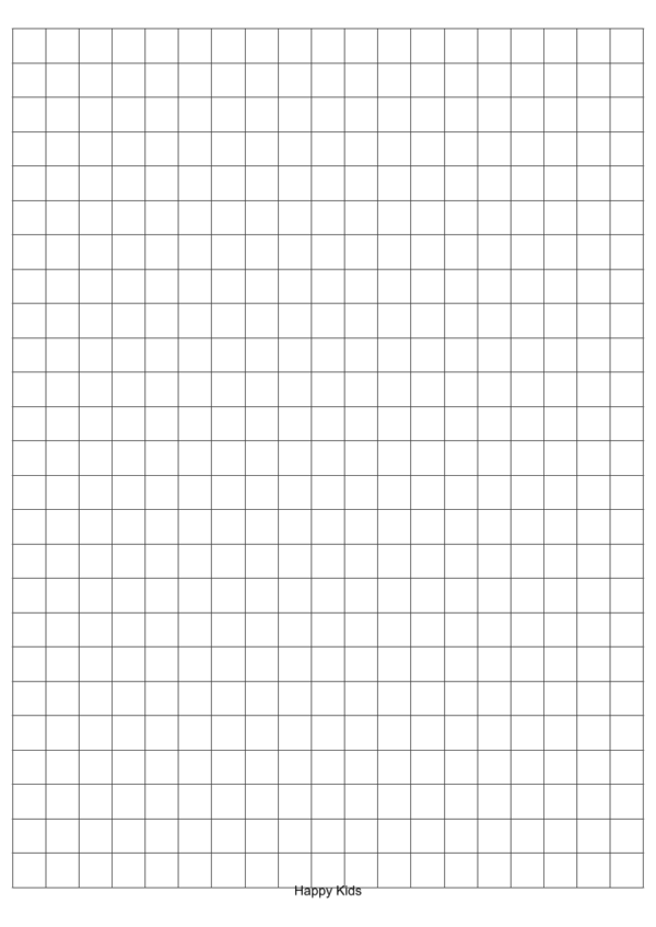 graph paper grid lines full page 1 cm with 19 x made by