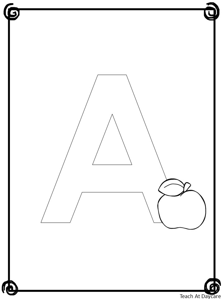 27 printable alphabet coloring book worksheets made by teachers