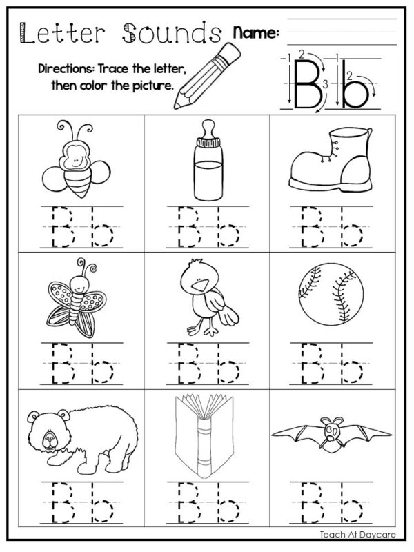 B And D Worksheet