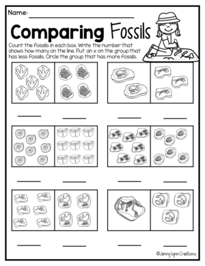 Dinosaur Math Preschool Theme Pack - Made By Teachers