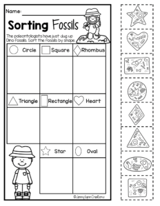 Dinosaur Math Preschool Theme Pack - Made By Teachers