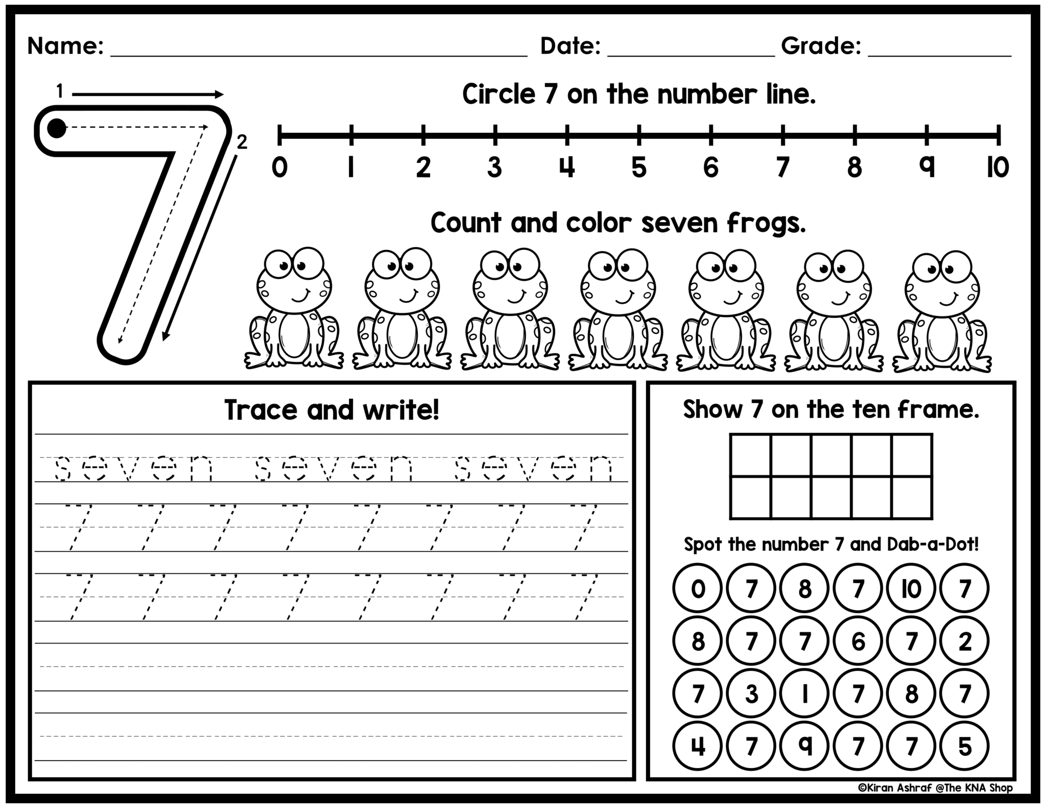 Number Tracing 1-20 Worksheets | Made By Teachers