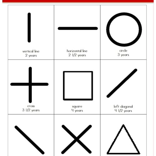 prewriting strokes practice worksheets made by teachers