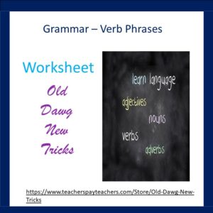 Verb Phrases Worksheet - Made By Teachers
