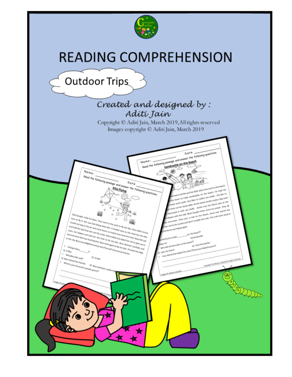 Reading Comprehension Printable Worksheets - Outdoor Activities Theme