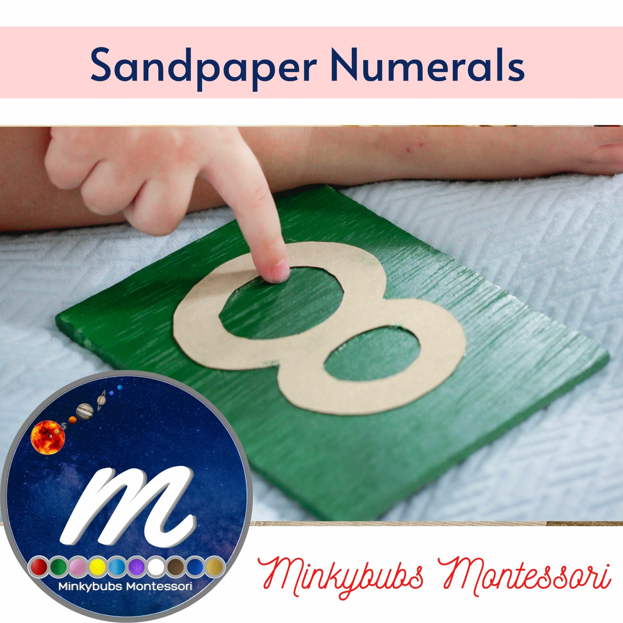 Sandpaper Numbers Numerals Print and Go! Made By Teachers