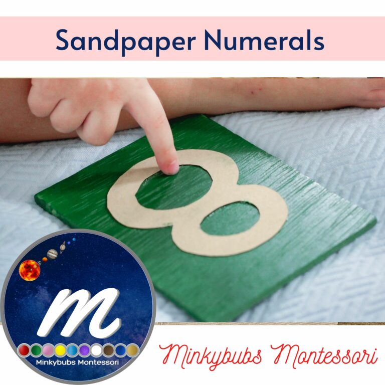 Sandpaper Numbers Numerals Print and Go! Made By Teachers