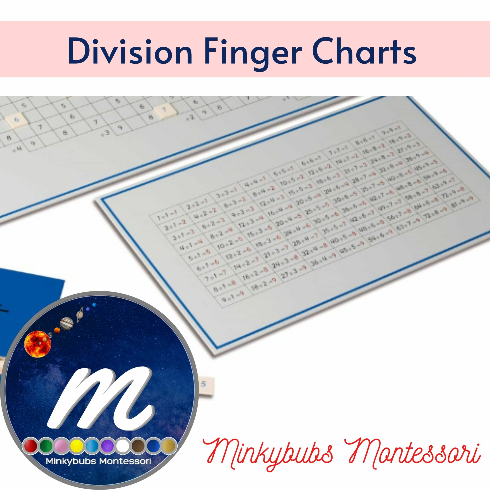 Math Working Charts Bundle + - x ÷ Print and Go! | Made By Teachers