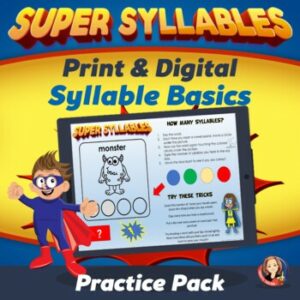 Learning the 6 Syllable Types Counting Syllables