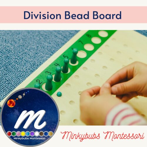 Division Bead Board Print and Go! Made By Teachers