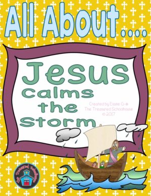Jesus Calms the Storm Printable Worksheets