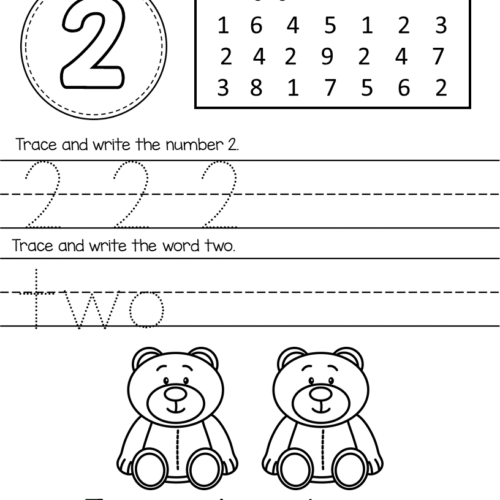 numbers 1 20 made by teachers
