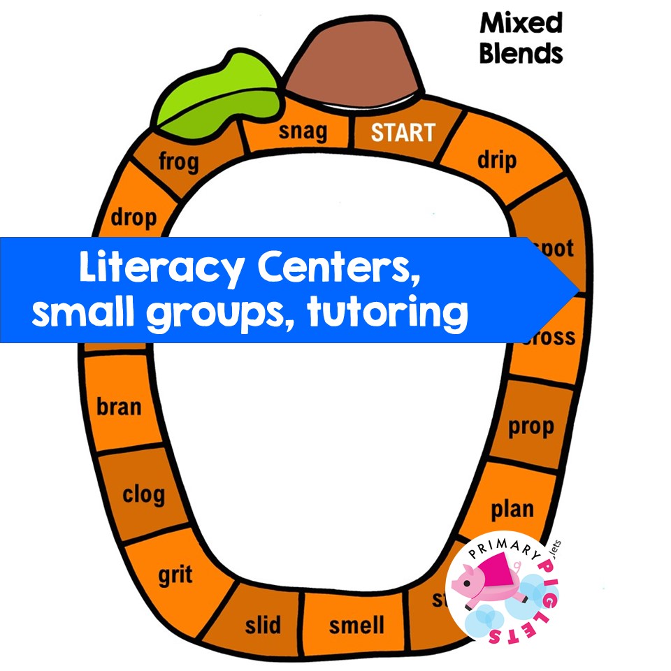 halloween consonant blends phonics board games oct made by teachers