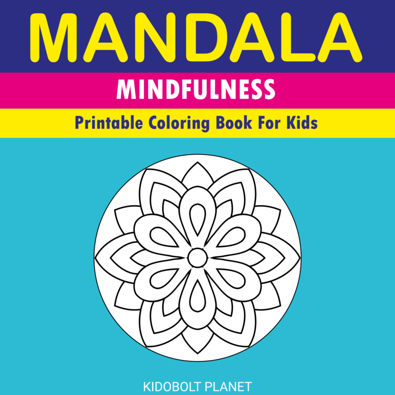 Mindfulness Mandala Printable Coloring Book | Made By Teachers