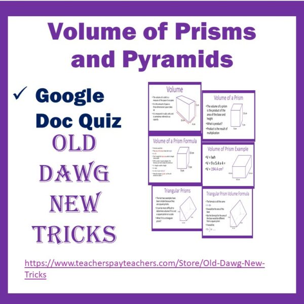 Volume of Prisms and Pyramids PPT Made By Teachers