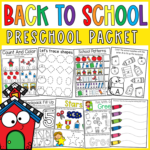 Back To School Preschool Packet - Made By Teachers
