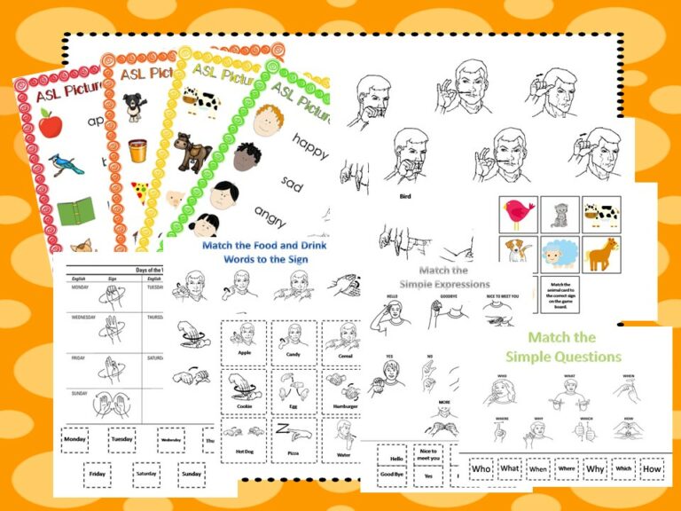 American Sign Language Curriculum Download. Made By Teachers