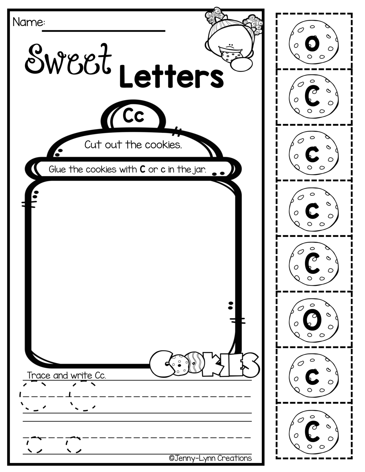 Sweet Letters Made By Teachers