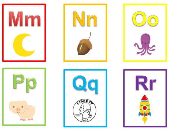 26 Printable Alphabet Flashcards. Full color | Made By Teachers