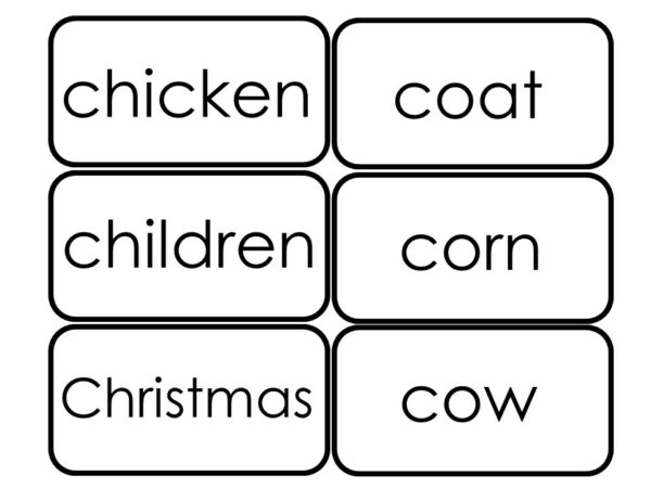 95 Dolch Nouns Sight Word Flashcard | Made By Teachers
