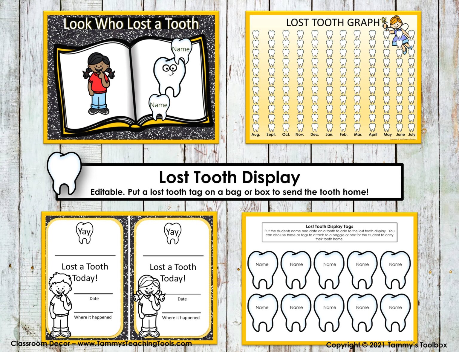 Classroom Decor Set in Pencil Theme - Made By Teachers
