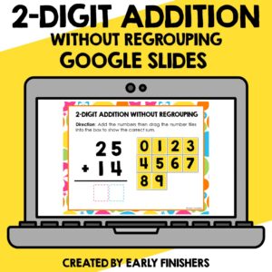 2 Digit Addition Without Regrouping Math Downloadable Teaching Resources