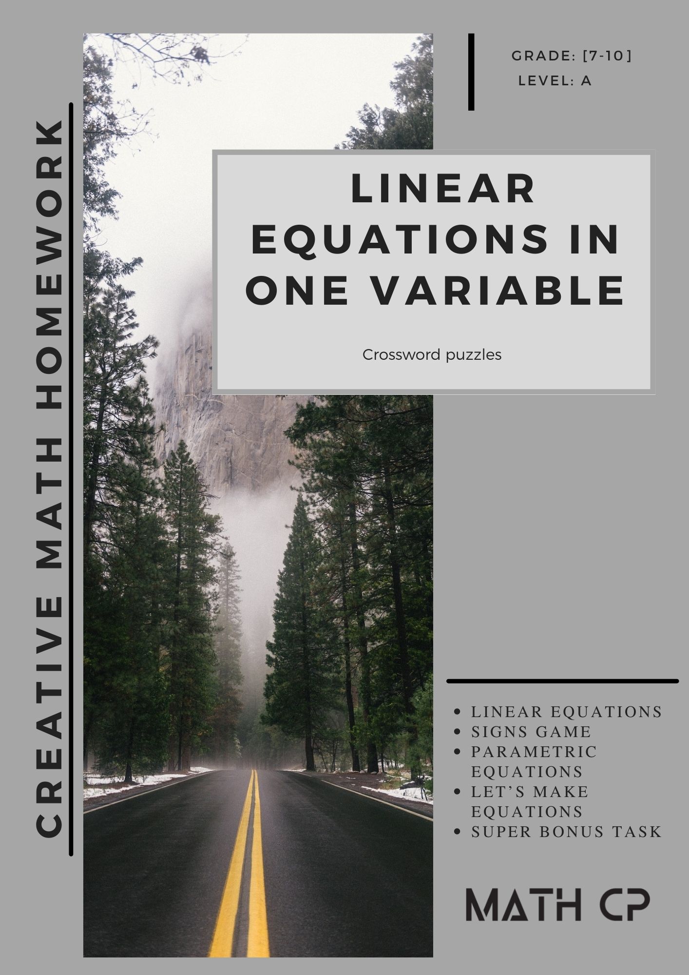 Linear Equation in One Variable Downloadable Teaching Resources