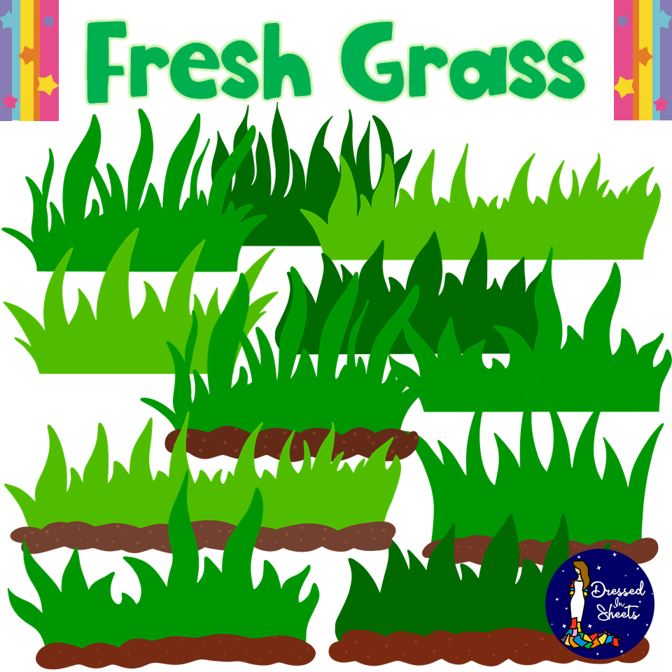 Grass Clip Art - Made By Teachers