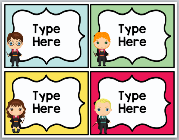 Harry Potter Inspired Classroom Job Chart and Name Tags - Made By Teachers