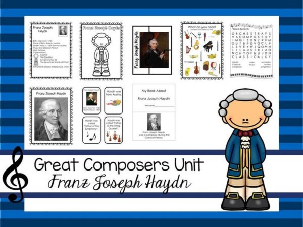 Franz Joseph Haydn Great Composer Unit. Music - Made By Teachers