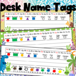 Kindergarten Printable Desk Name Tags - Made By Teachers