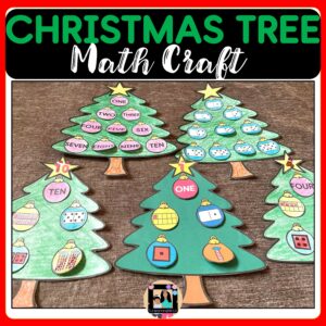 Christmas Tree math Craft | Winter Math Craft