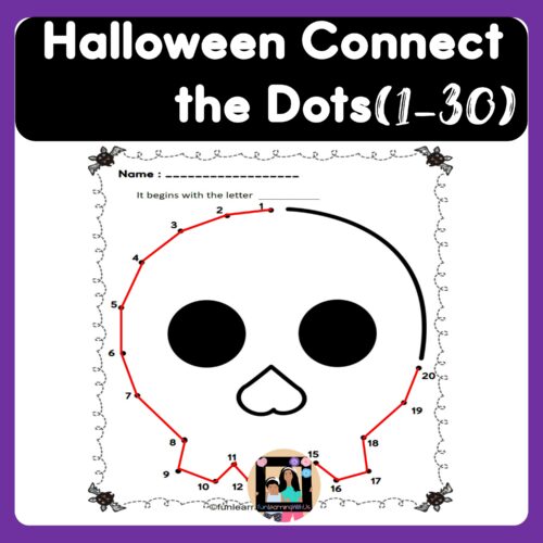 Halloween Connect the Dots| Dot to Dot worksheets - Made By Teachers