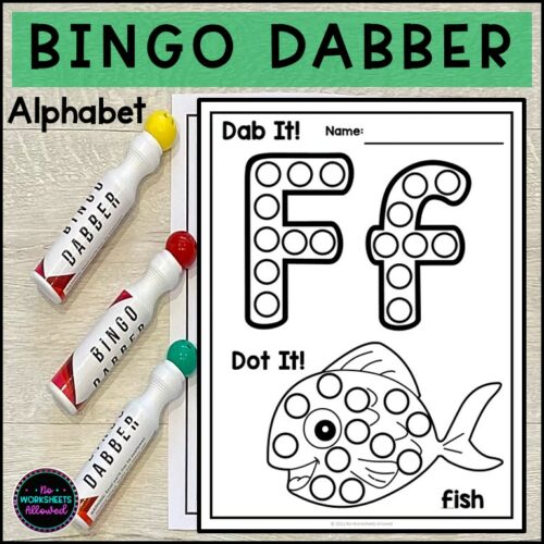 Bingo Dabber Do a Dot Alphabet Activities - Made By Teachers