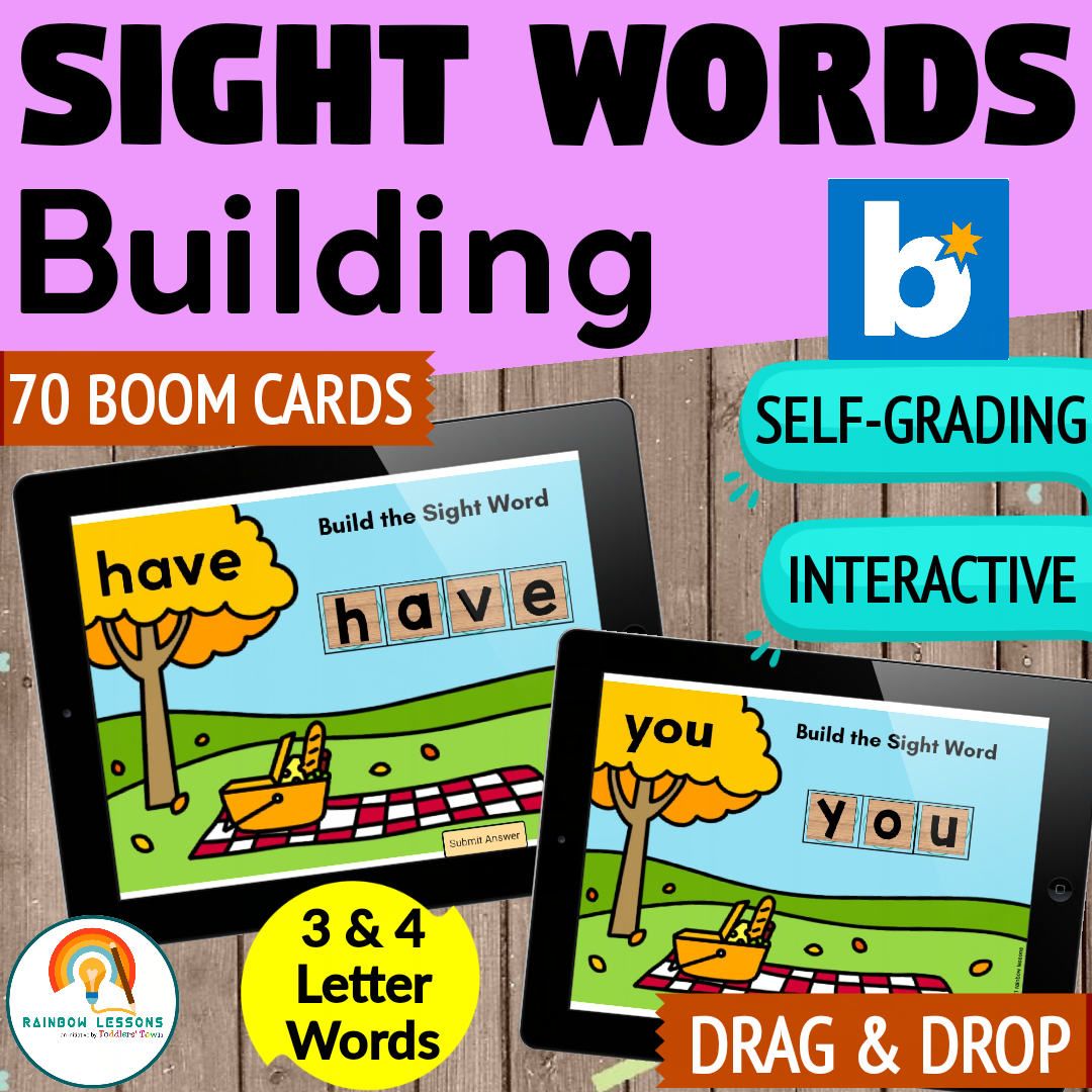 Sight Words Practice | Frys Sight Words Bundle