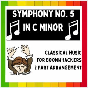 Classical Boomwhackers Beethoven's Symphony No.5 Printables
