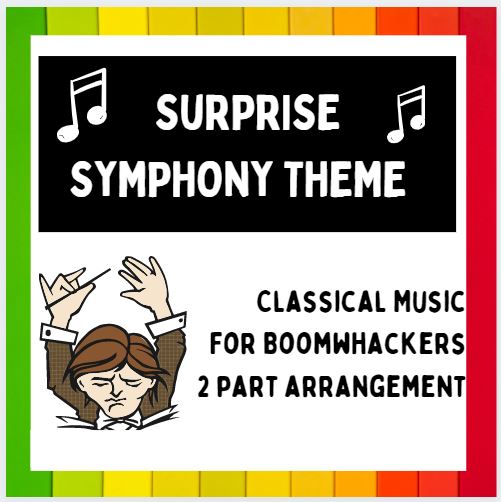 Classical Music for Boomwhackers Surprise Symphony Printables