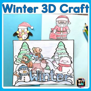 Winter 3D Craft | Holiday Around The World Craft