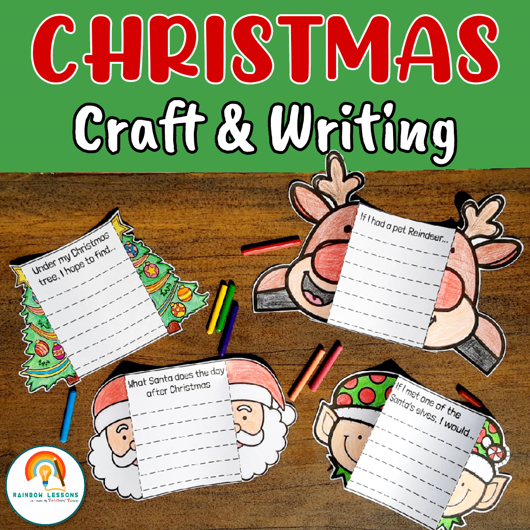 Christmas Writing Crafts | Christmas Craftivity