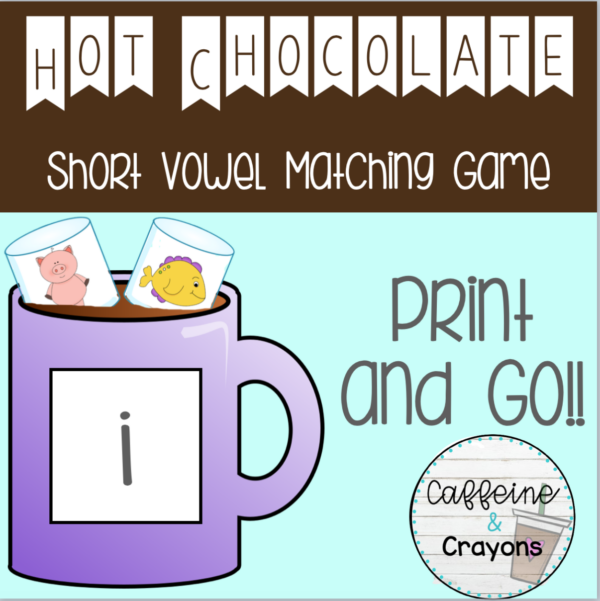 Short Vowel Hot Chocolate Sort