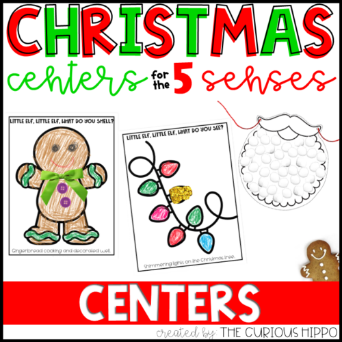 Christmas Centers 5 Senses - Made By Teachers