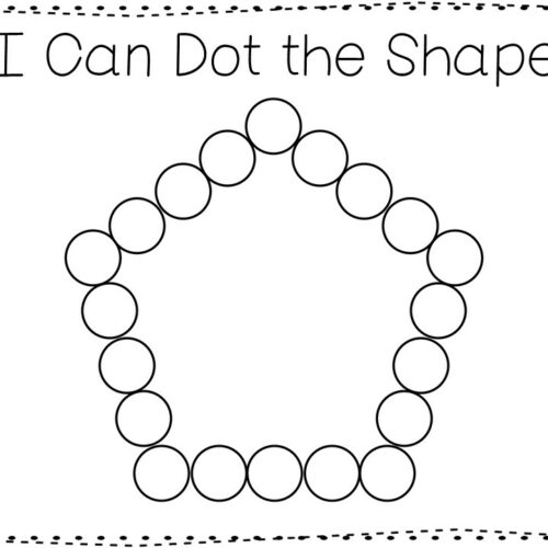 15 printable i can dot the shapes worksheets made by teachers