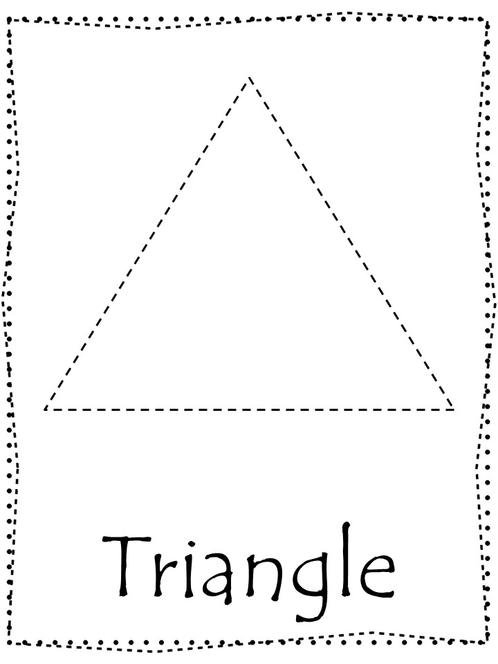 14 full page shape tracing preschool worksheets made by teachers