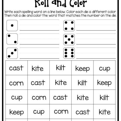 c k rule kindergarten spelling unit made by teachers