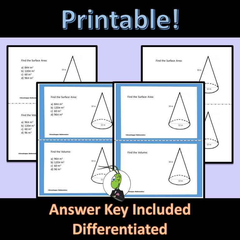 Surface Area and Volume Pyramids and Cones Geo Made By Teachers