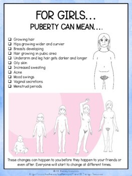 lesson 2 of 6 puberty and body changes made by teachers
