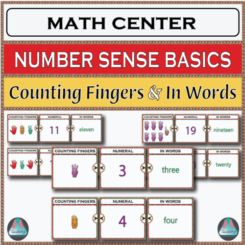 Math Center: Number Sense Basics Bundle | Made By Teachers