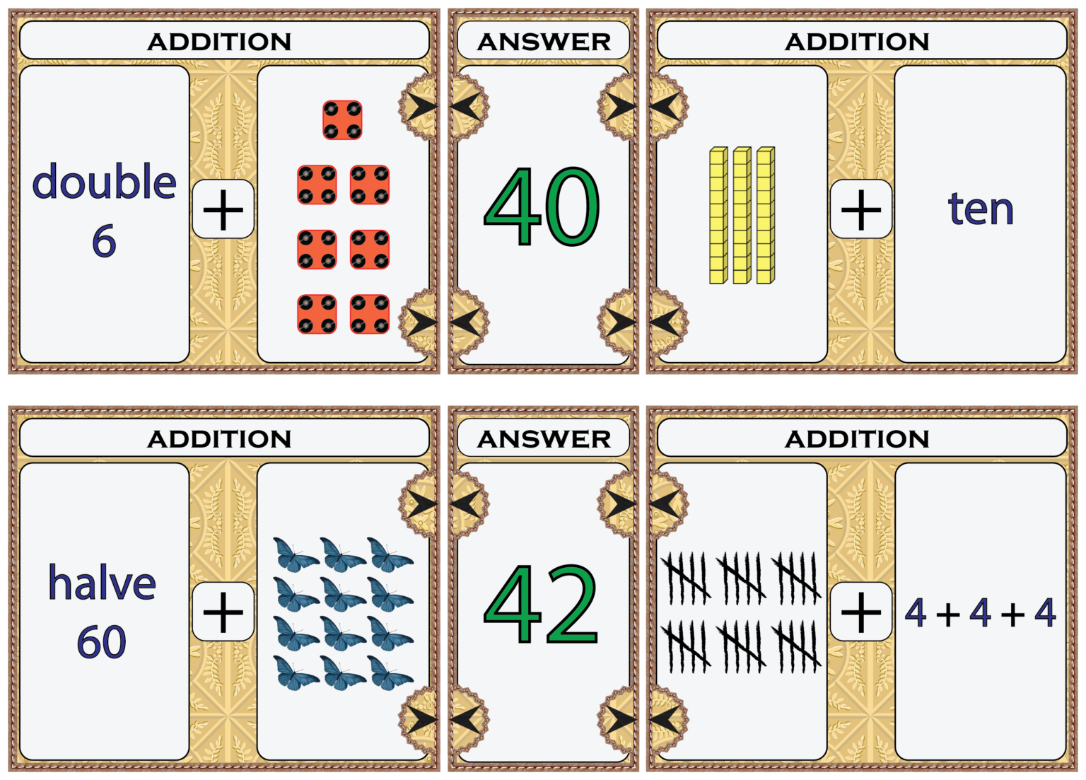 Math Center: Mixed Representations – Addition - Made By Teachers
